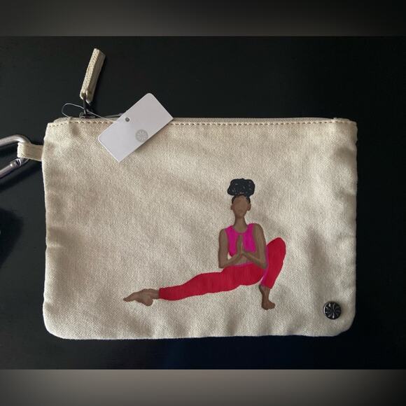 ATHLETA: Artist Series Coffee Run Pouch Set sz OS (NWT) - Picture 2 of 8